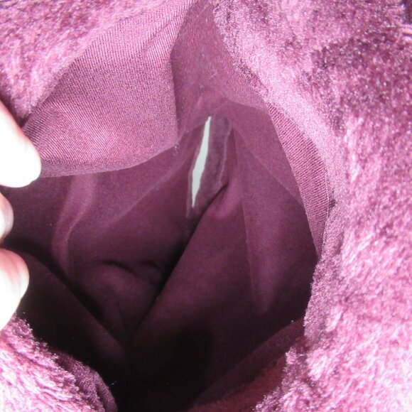 Lands’ End Quarter-Snap Purple Fleece Pullover | Size Medium Tall (10–12) - Picture 6 of 13